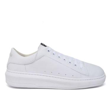 Imagem de Tenis Casual Polo Blu Com Solado De Borracha, Branco, 36 BR
