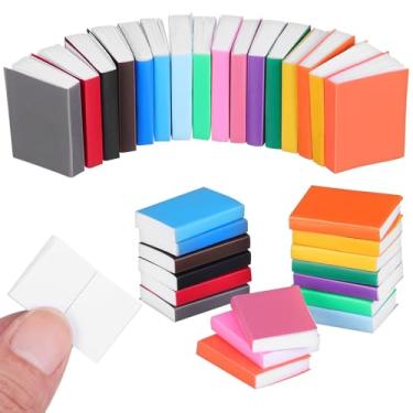 Imagem de TOYANDONA 32 Livros Em Miniatura Coloridos Casa De Bonecas – Livros Minúsculos Em Escala 1:12 Artesanato Suprimentos Sala De Leitura Em Miniatura Acessórios Quarto De