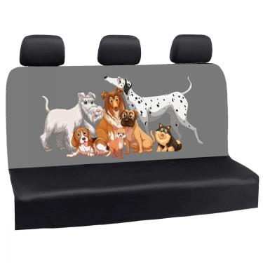 Imagem de Capa Banco Automotivo Impermeável Cães 8