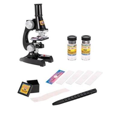 Imagem de Microscopio de mesa e laboratorio com ampliação ate 450x com led light
