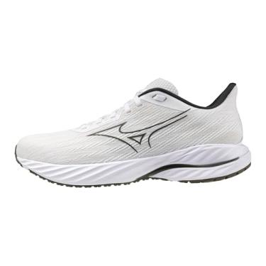 Imagem de Mizuno Tênis de corrida masculino Wave Inspire 21, Folha de uva branca, 40
