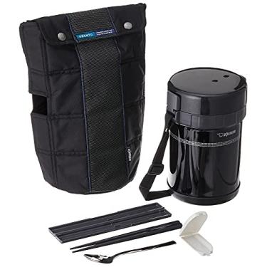 Imagem de Zojirushi Lancheira clássica Bento a vácuo – Preta