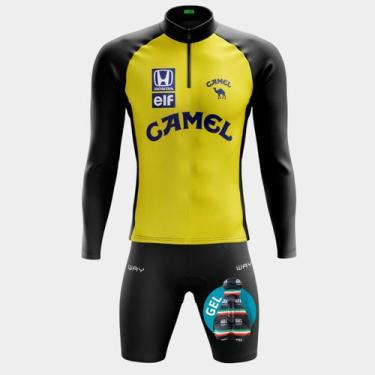 Imagem de Conjunto de Camisa Masculina Camisa Manga Longa PRO Proteção Uv Bolsos