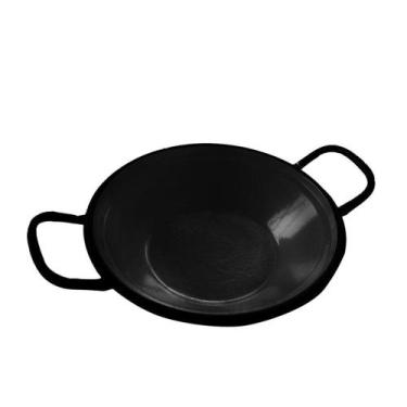 Imagem de Tacho Esmaltado Para Frituras Preto Leve N16 - Suzan