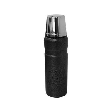 Imagem de Garrafa Esportiva Safari Inox Preta 500 ml - Importado