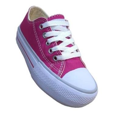 Imagem de Tênis Feminino Infantil Star Plataforma Branco All 28 ao 39 LPS CRUSH By WorldColors-Feminino