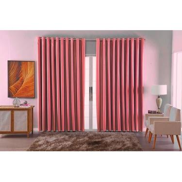Imagem de cortina ellegance quarto sala blackout em tecido 6,00x2,80 - B.F CONFE