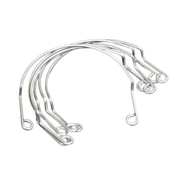 Imagem de simhoa 6x Fixador de bolsa de rede de bilhar Acessórios para mesa de bilhar Fácil instalação Bolsas de metal para fixação de bolsos de sinuca Suporte de