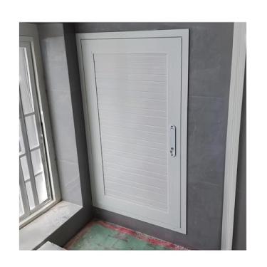 Imagem de Painel de acesso decorativo para encanamento doméstico, porta de acesso de alumínio para ocultação de parede com maçaneta de porta, painel de acesso para encanamento de chave para drywall para drywall