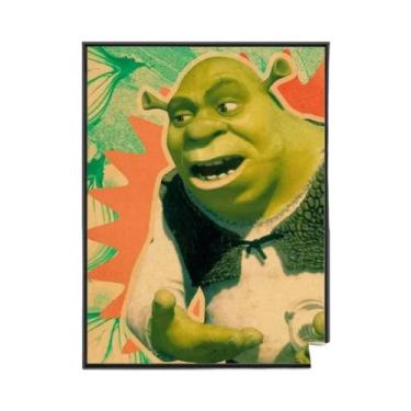 Imagem de Shrek Clássico Anime Vintage Poster Sem Moldura Arte De Parede Para Qu