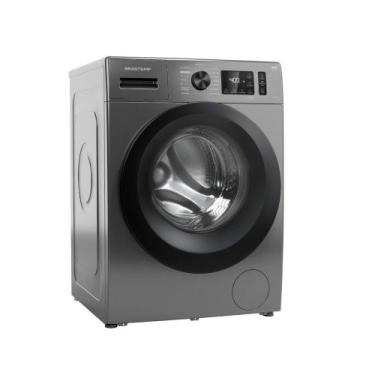 Imagem de Lavadora de Roupas Brastemp BNF11AS Smart Sensor 11kg, Titanium, 110V