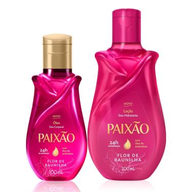 Imagem de Kit Hidratante + Óleo Corporal Flor De Baunilha Paixão