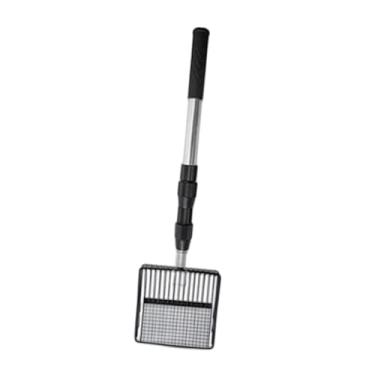 Imagem de Bothyi Pá para de fezes de galinha, pá telescópica versátil para peneirar lixo de galinheiro, para limpeza de dejetos de animais de estimação, Pá Oca