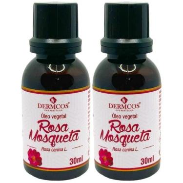 Imagem de Kit 2 Óleo Vegetal Rosa Mosqueta 30ml - Dermcos Cosméticos - Grupo Mel
