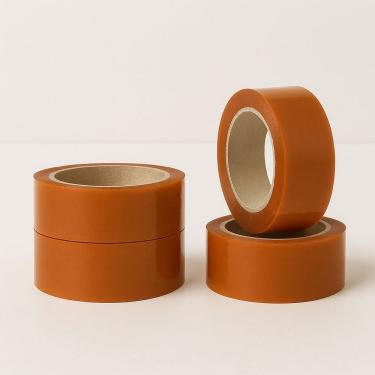 Imagem de Kit Fita Adesiva Larga Durex 1-20 Unidades Laranja 250m Embalagem Fechamento Caixa Resistente