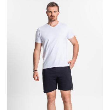 Imagem de Bermuda Masculina Moletinho Com Bolso Select Preto-Masculino