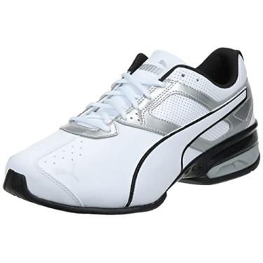 Imagem de PUMA Men's Tazon 6 FM Puma White/Puma Silver Running Shoe - 7.5 D(M) US
