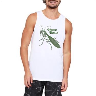 Imagem de Camiseta Regata Louva Deus Femme Fatale - Alearts, GG