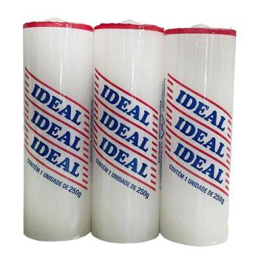 Imagem de Pacote Vela 7 Dias 3 Und Ideal Branca - no-brand