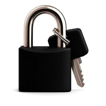 Imagem de Kit 2 Cadeados 20mm Coloridos com 2 Chaves  Proteja Armários, Mochilas