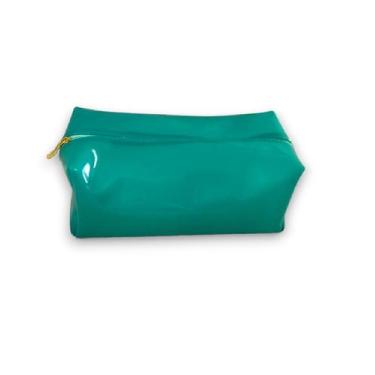 Imagem de Nécessaire Plástico Verde Agua Tamanho Grande - DaniBordados, Verde ag