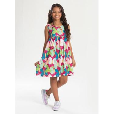 Imagem de Vestido Regata Verão Menina Pink Borboletas - Molekada, 2