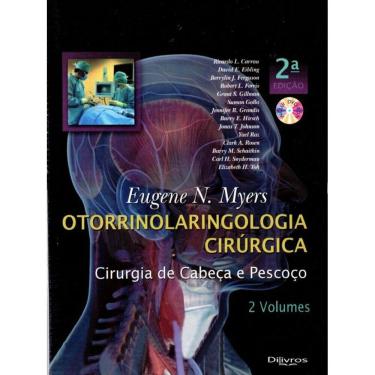 Imagem de Otorrinolaringologia Cirúrgica: Cirurgia de Cabeça e Pescoço - 2 Volumes + DVD