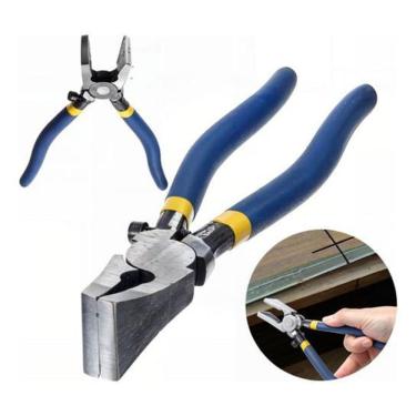 Imagem de Alicate Pra Vidro Espelho Boca De Peixe Profissional Pressão