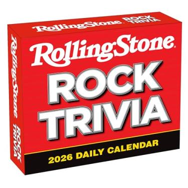 Imagem de Calendário diário de mesa Rolling Stone Rock Trivia 2026