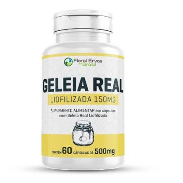 Imagem de Geleia Real 150 mg 60 cápsulas 500mg - Floral Ervas Do Brasil