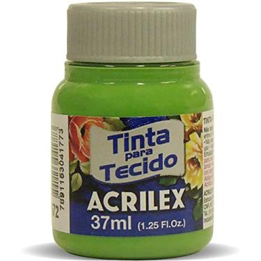 Imagem de Acrilex Fosca Tinta para Tecido, Verde (Abacate), 12 x 37 ml