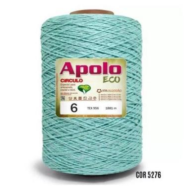 Imagem de BARBANTE APOLO ECO CIRCULO Nº 06 - 1,8KG - 1881M - CÍRCULO, 5276 - VER