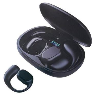 Imagem de Fone De Ouvido Bluetooth Sem Fio Corrida Fone Esportes condução Óssea 