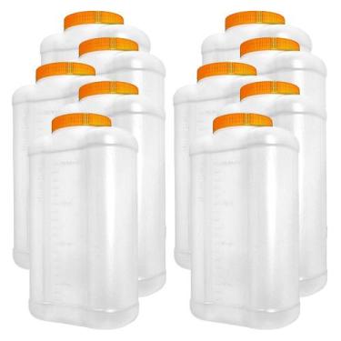 Imagem de Coletor de Urina 24 Horas Translúcido 2 Litros (FIRSTLAB) - 10 Unidade