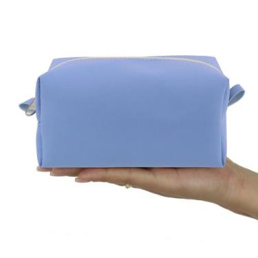 Imagem de Bolsa Necessaire Organizadora Maquiagem Objetos Viagem - DuMineiro, Az