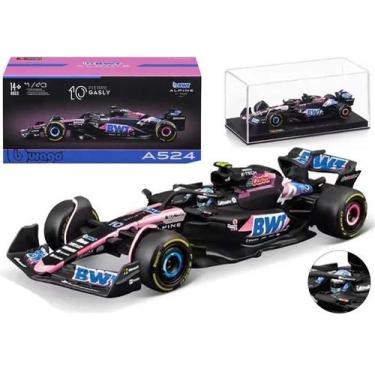 Imagem de Miniatura F1 Alphine BWT A524 2024 com piloto Burago 1/43, Gasly, 10
