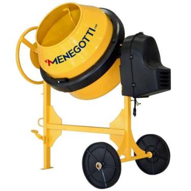 Imagem de Betoneira 150 litros Monofásica 1/2CV Prime com Kit de Segu - MENEGOTT