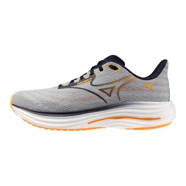 Imagem de Mizuno Tênis de corrida masculino Wave Rider 29, Harbor Mist-Barítono Azul, 43