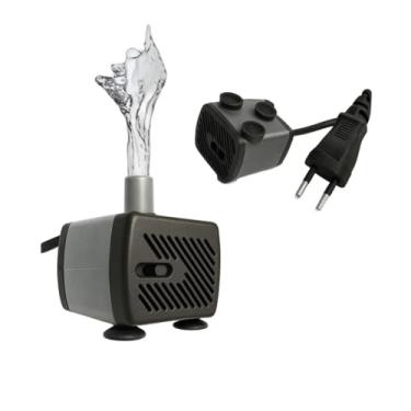 Imagem de Motor Bomba Submersa Aquário Fonte Cascata Bebedouro Pet 110