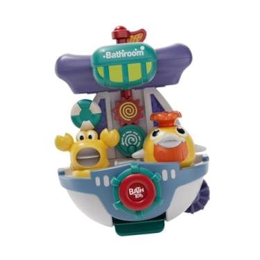 Imagem de menolana Brinquedo para banho de bebê, brinquedos para a hora do banho, decoração de parede, brinquedos de pulverização de água, aspersor de chuveiro para, Branco