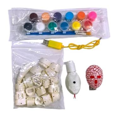 Imagem de JunZheHub de Controle Remoto Faça Você Mesmo, Brinquedo Eletrônico de RC com Infravermelho Inteligente, Cascavel