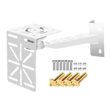 Imagem de Generic Suporte de montagem para câmera de segurança CCTV, braçadeira de fácil instalação, suporte para câmera de vigilância resistente para pátio, gramado, Montagem em Poste Vertical