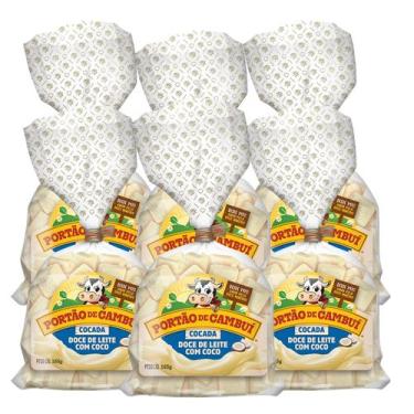Imagem de Kit c/ 6und Doce de Leite com Cocada PORTÃO DO CAMBUI 165g - Portão do