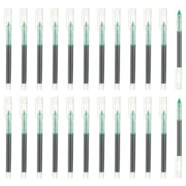 Imagem de PATIKIL 24 canetas coloridas de tinta gel, 0,5 mm, ponta extrafina, escrita suave, japonesa, secagem rápida, canetas esferográficas para escritório, papelaria, sala de aula, professores, verde