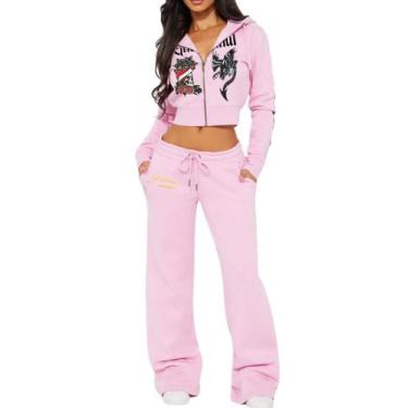 Imagem de Agasalho de treino Glitrandi, moletom com estampa de moda e moletom re