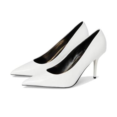 Imagem de Nine West Sapato feminino Princesa, Patente branca, 36