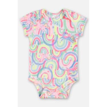 Imagem de Body em Suedine para Bebê Menina Up Baby, Branco, M