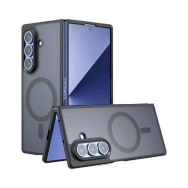 Imagem de Capa Para Samsung Galaxy Z Fold 7 6 5 4 5G À Prova De Choque Com Acaba