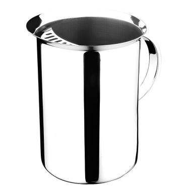 Imagem de Jarra Para Suco, Agua, Com Aparador De Gelo, 2.5 Litros, Em Inox