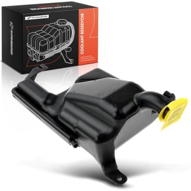 Imagem de A-Premium Reservatório de recuperação de transbordamento de refrigerante do motor [com tampa] Compatível com Dodge Dakota 1999, Durango 1998-1999, 2.5L 3.9L 5.2L 5.9L, Substituir # 4886387AA